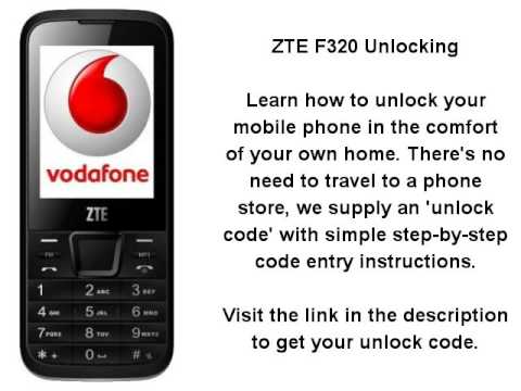 Zte f320 unlock code free code